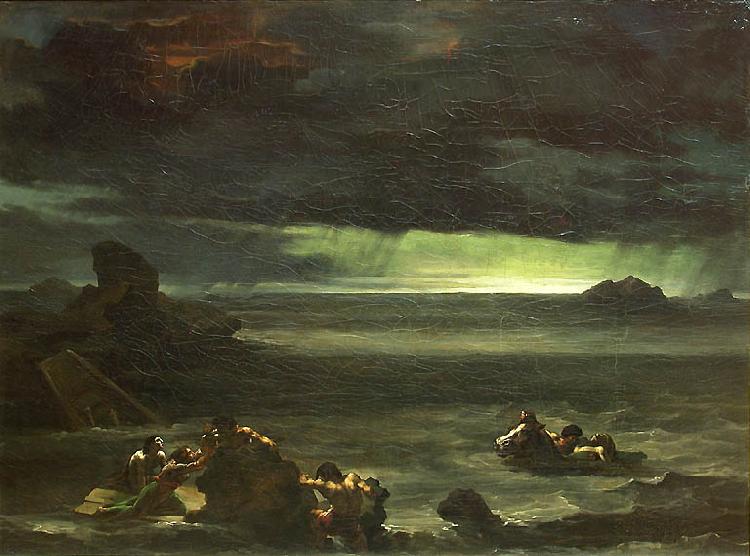 unknow artist Gericault deluge France oil painting art